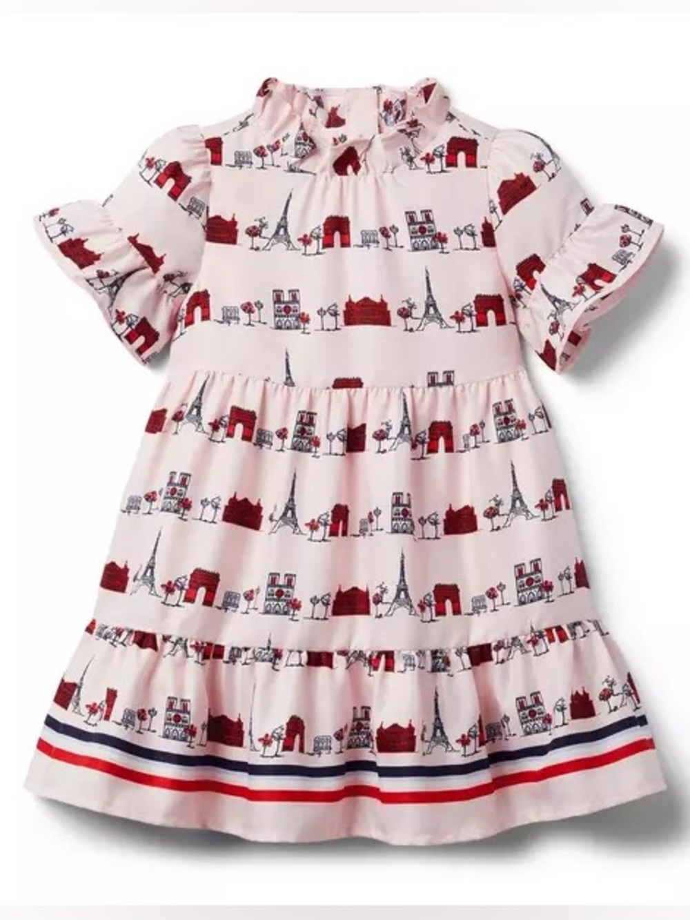 Janie and Jack Eiffel Tower Dress size 8
